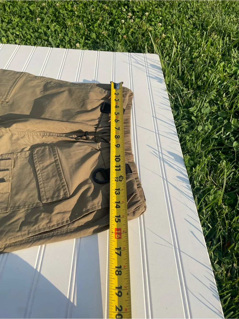 American Stitch Men’s XL Olive Green Cargo Pants Utility Streetwear With Pockets